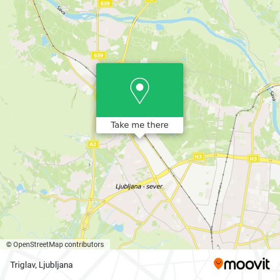 Triglav map