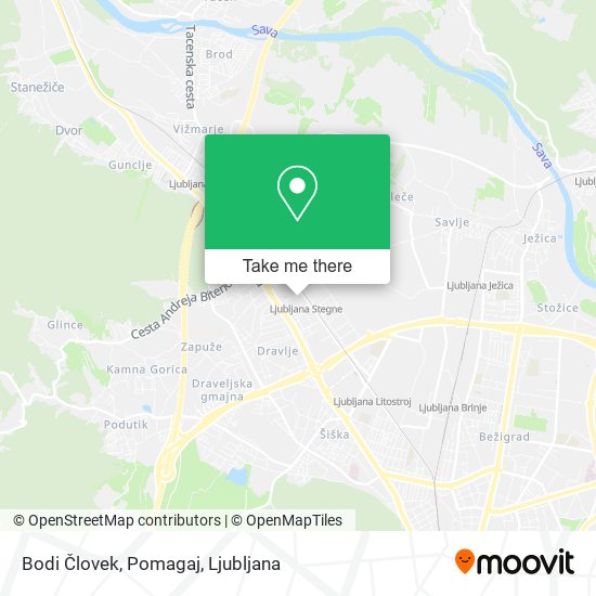 Bodi Človek, Pomagaj map