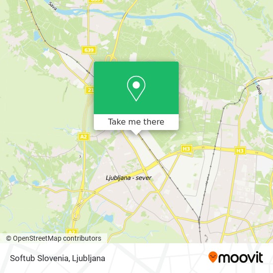 Softub Slovenia map