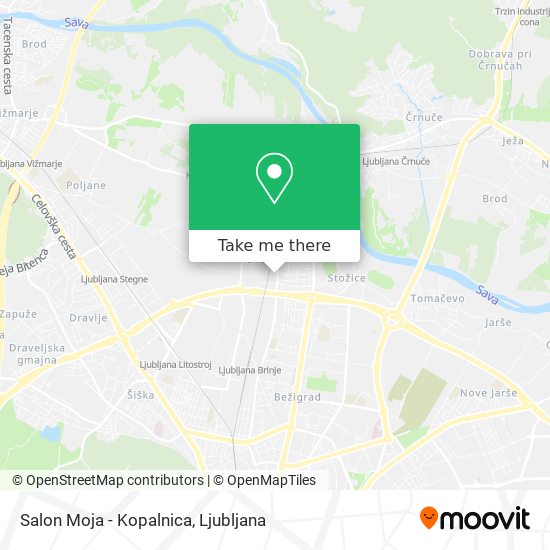 Salon Moja - Kopalnica map