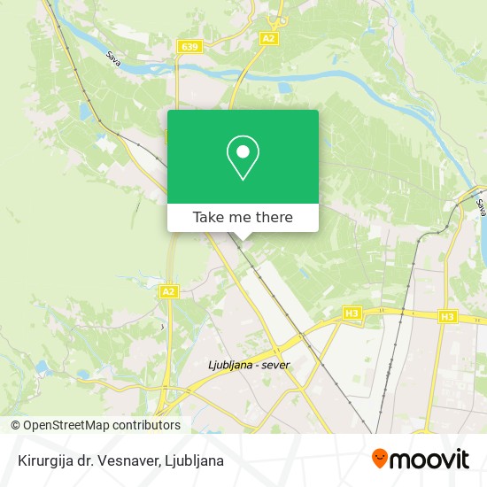 Kirurgija dr. Vesnaver map