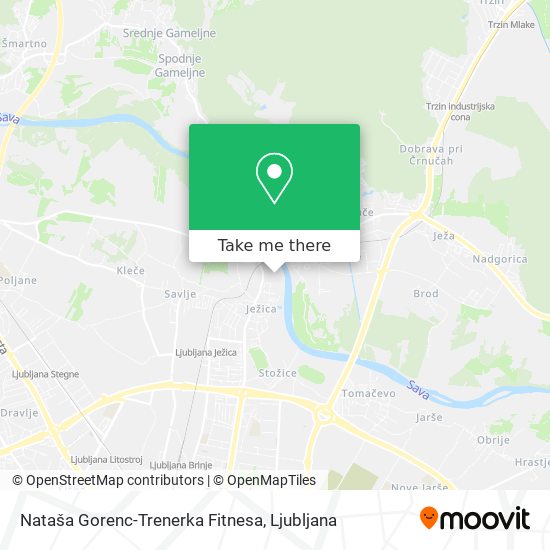 Nataša Gorenc-Trenerka Fitnesa map