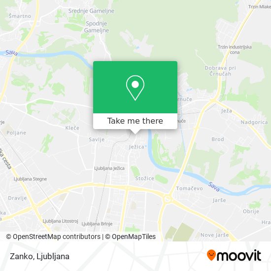 Zanko map