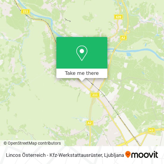 Lincos Österreich - Kfz-Werkstattausrüster map