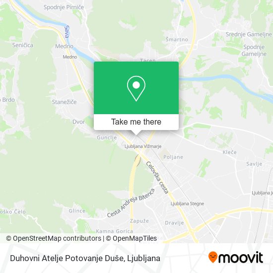 Duhovni Atelje Potovanje Duše map