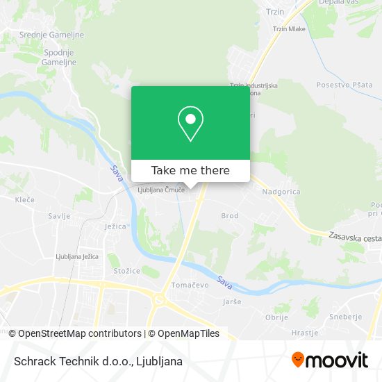 Schrack Technik d.o.o. map