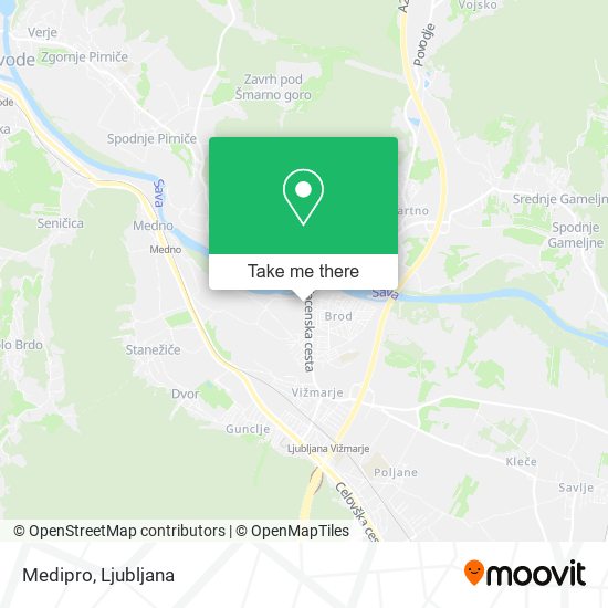 Medipro map