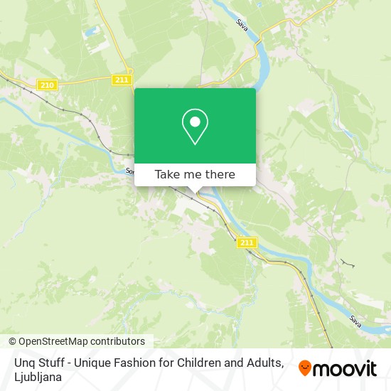Unq Stuff - Unique Fashion for Children and Adults map