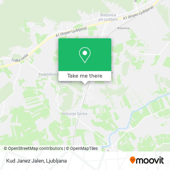 Kud Janez Jalen map