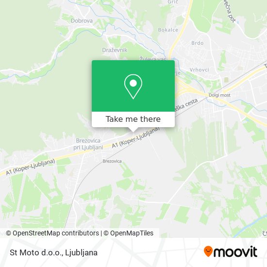 St Moto d.o.o. map