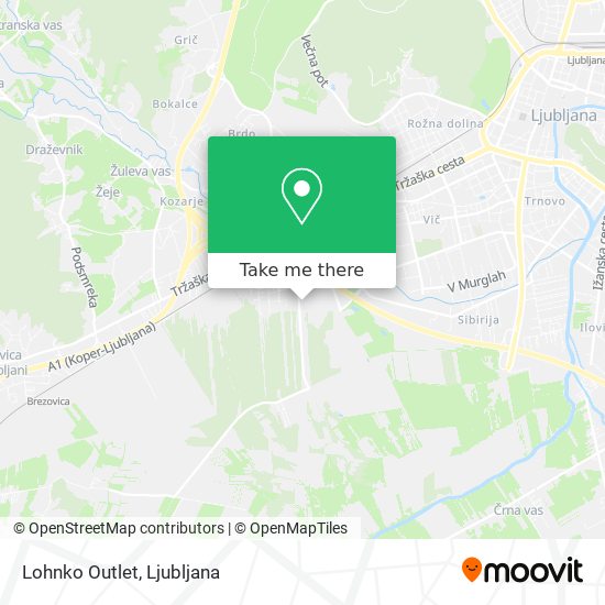 Lohnko Outlet map
