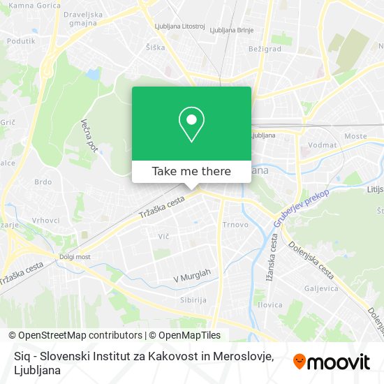 Siq - Slovenski Institut za Kakovost in Meroslovje map