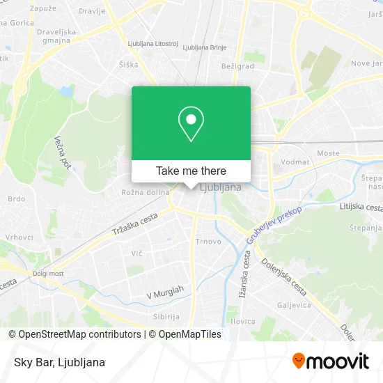 Sky Bar map