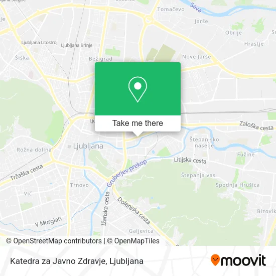 Katedra za Javno Zdravje map