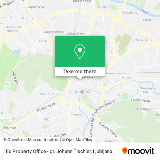 Eu Property Office - dr. Johann Tischler map