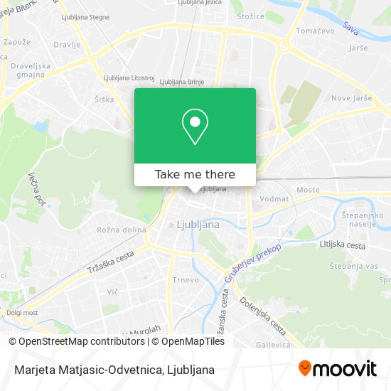 Marjeta Matjasic-Odvetnica map