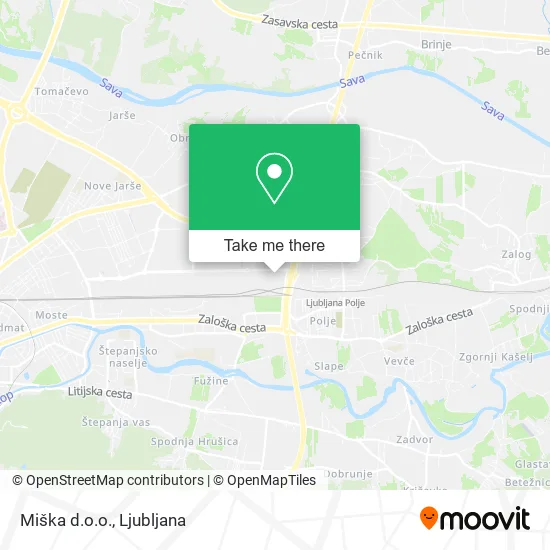 Miška d.o.o. map