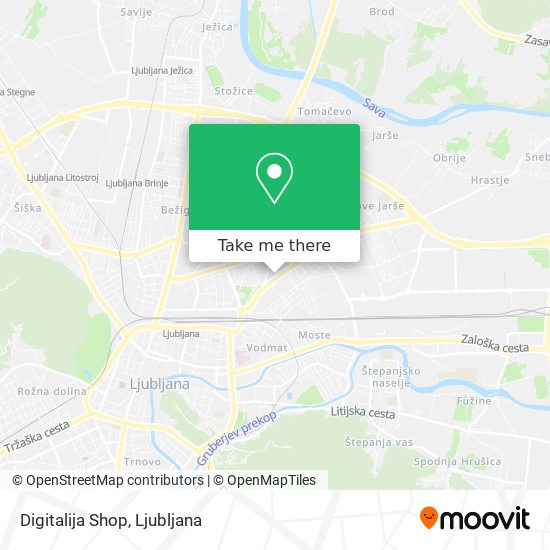 Digitalija Shop map