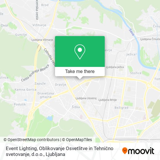 Event Lighting, Oblikovanje Osvetlitve in Tehnično svetovanje, d.o.o. map