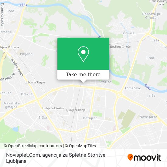 Novisplet.Com, agencija za Spletne Storitve map