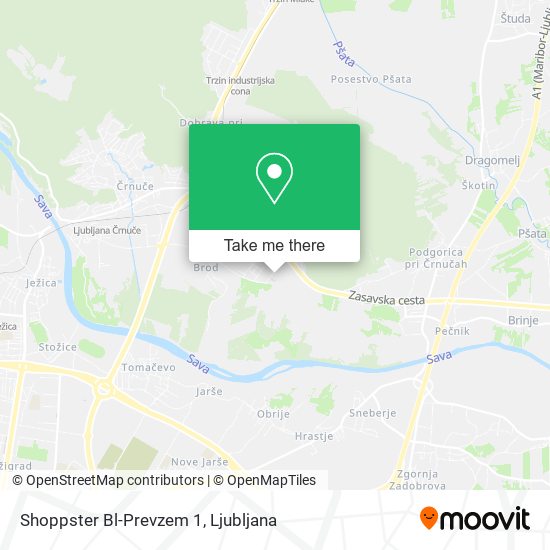 Shoppster Bl-Prevzem 1 map