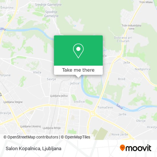 Salon Kopalnica map