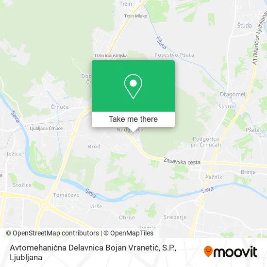 Avtomehanična Delavnica Bojan Vranetič, S.P. map