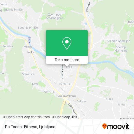 Pa Tacen- Fitness map