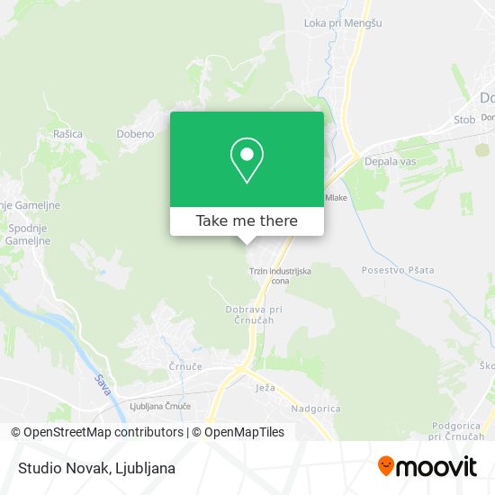 Studio Novak map