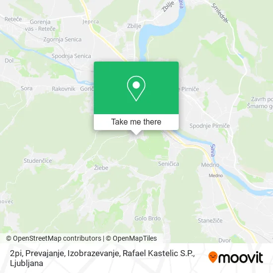 2pi, Prevajanje, Izobrazevanje, Rafael Kastelic S.P. map