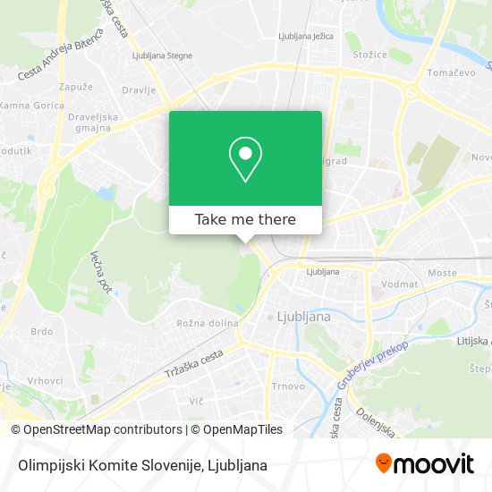 Olimpijski Komite Slovenije map