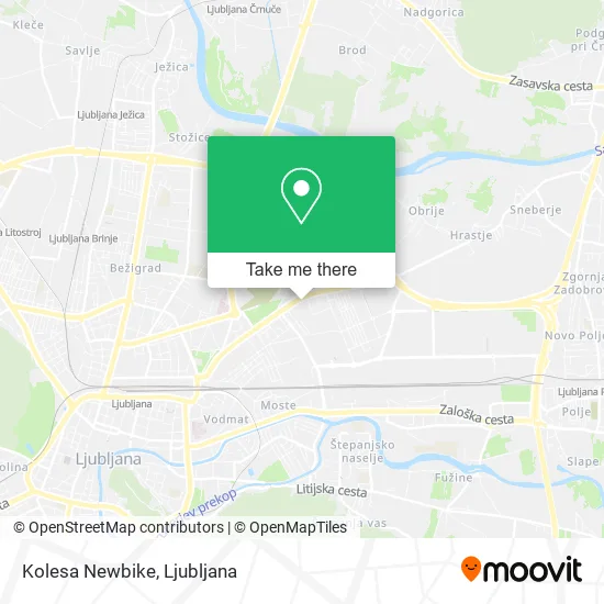 Kolesa Newbike map