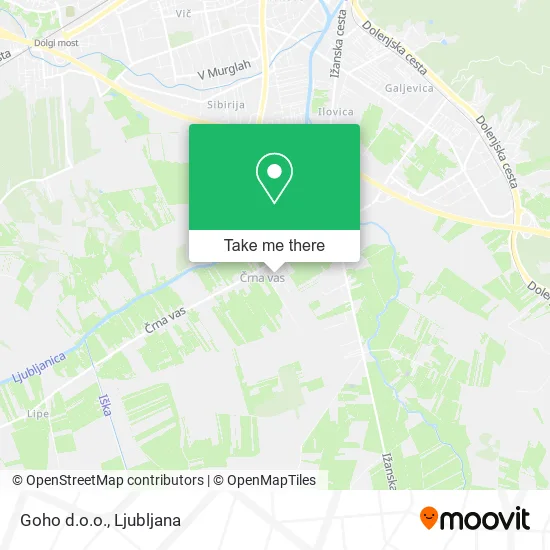 Goho d.o.o. map
