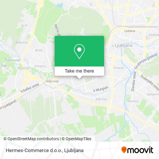 Hermes-Commerce d.o.o. map