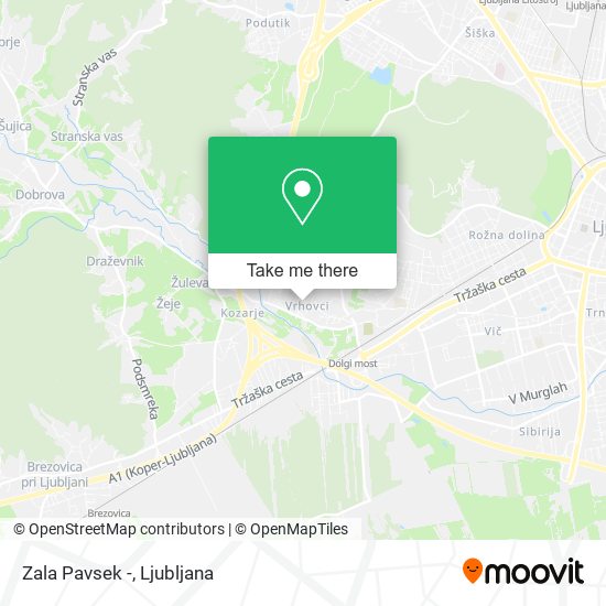 Zala Pavsek - map