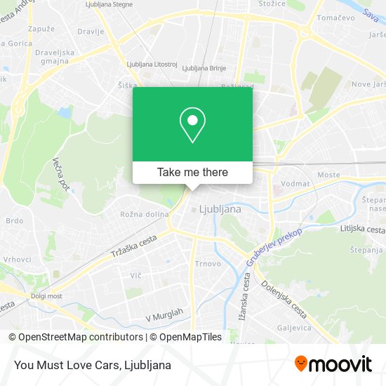 You Must Love Cars map