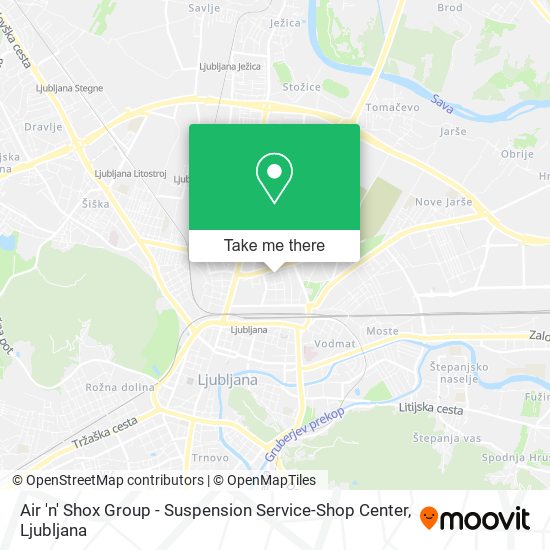 Air 'n' Shox Group - Suspension Service-Shop Center map