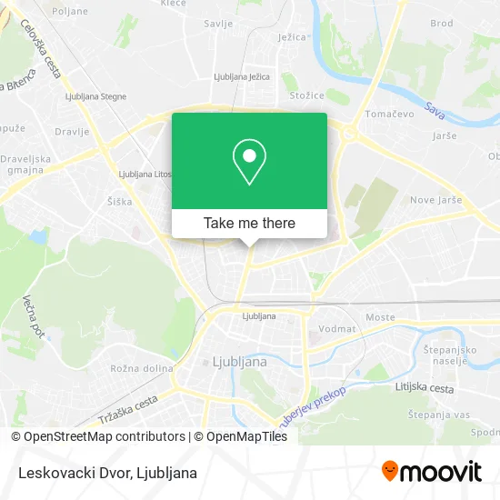 Leskovacki Dvor map
