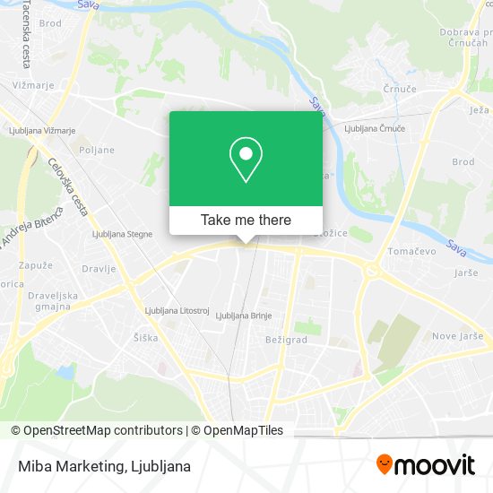 Miba Marketing map