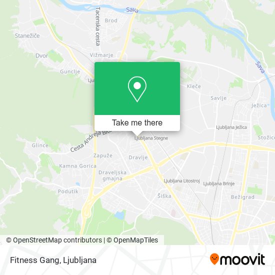 Fitness Gang map