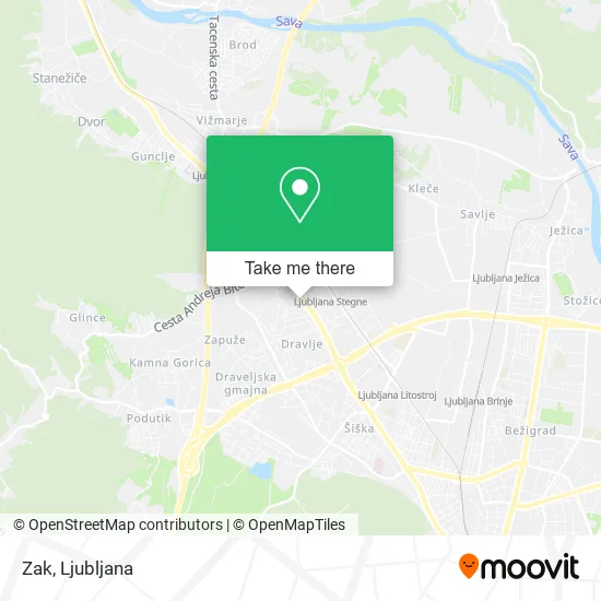 Zak map