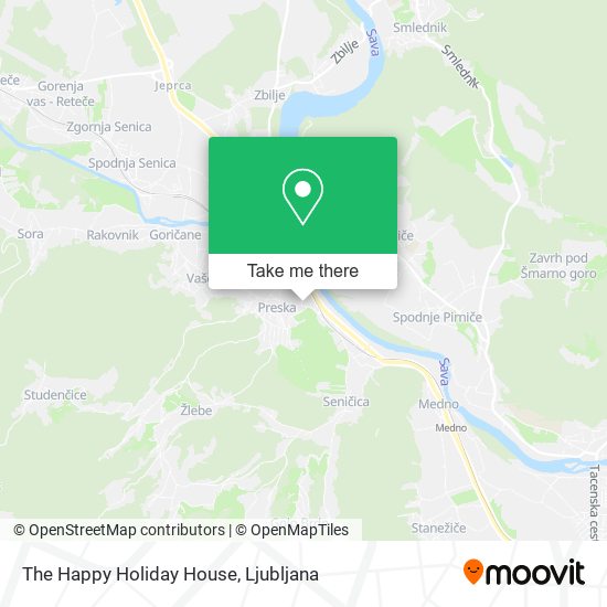 The Happy Holiday House map