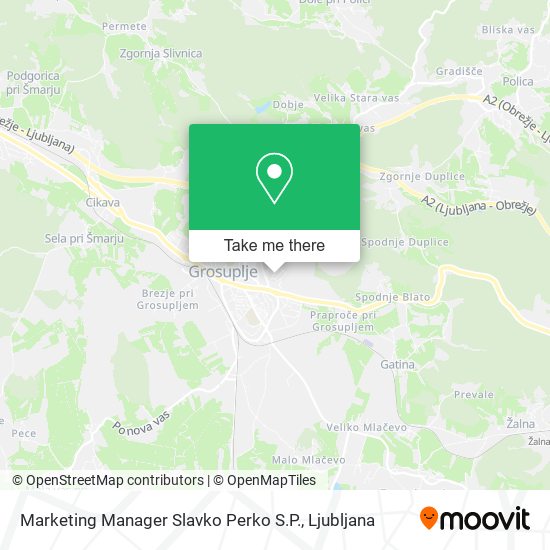 Marketing Manager Slavko Perko S.P. map