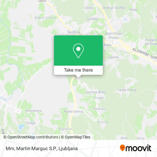 Mm, Martin Marguc S.P. map