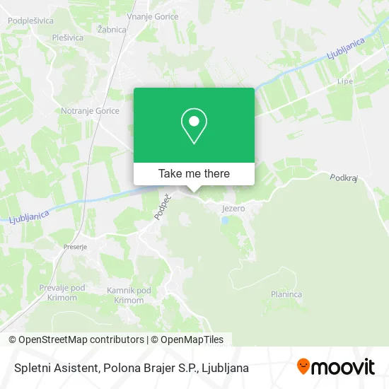 Spletni Asistent, Polona Brajer S.P. map