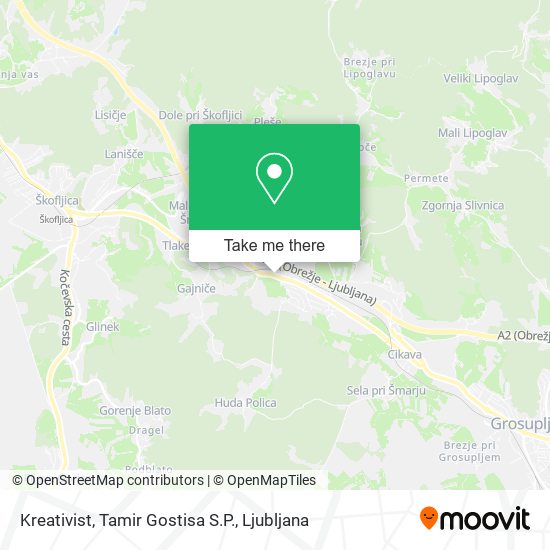 Kreativist, Tamir Gostisa S.P. map