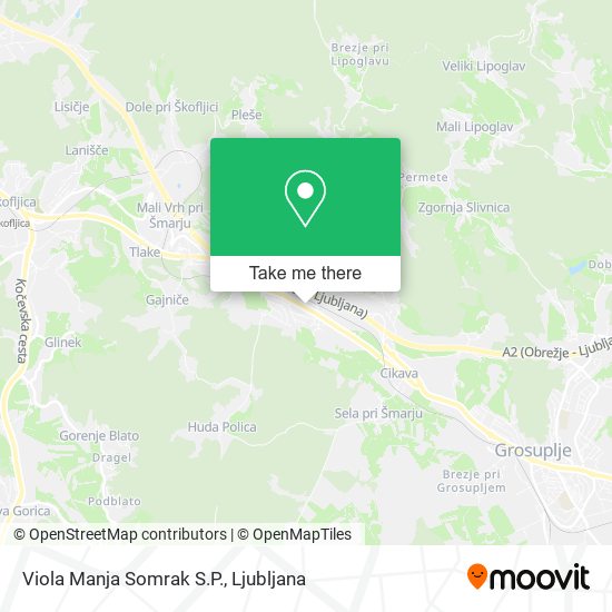 Viola Manja Somrak S.P. map