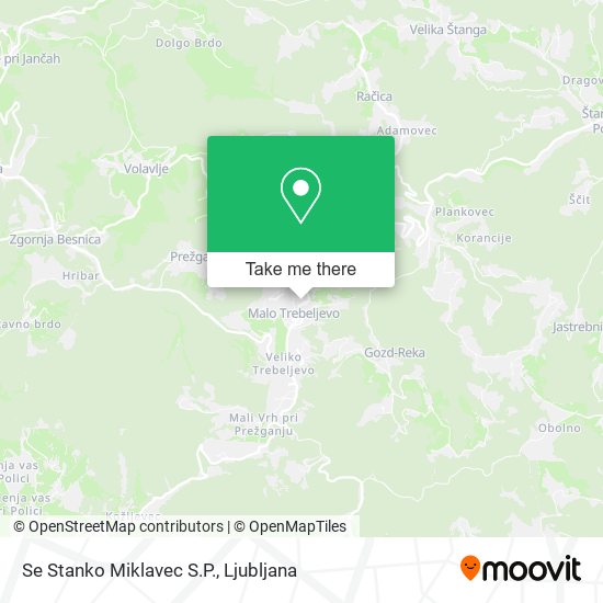 Se Stanko Miklavec S.P. map
