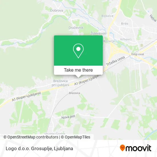 Logo d.o.o. Grosuplje map