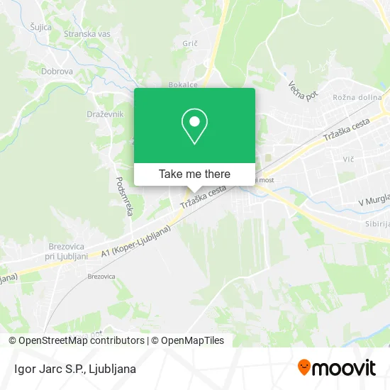 Igor Jarc S.P. map